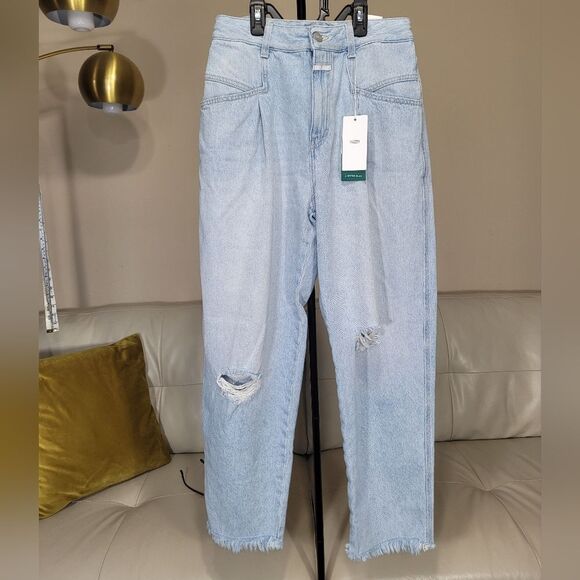Nwt Closed 80s Acid Wash Mom Size 27 woman jean - Picture 1 of 11